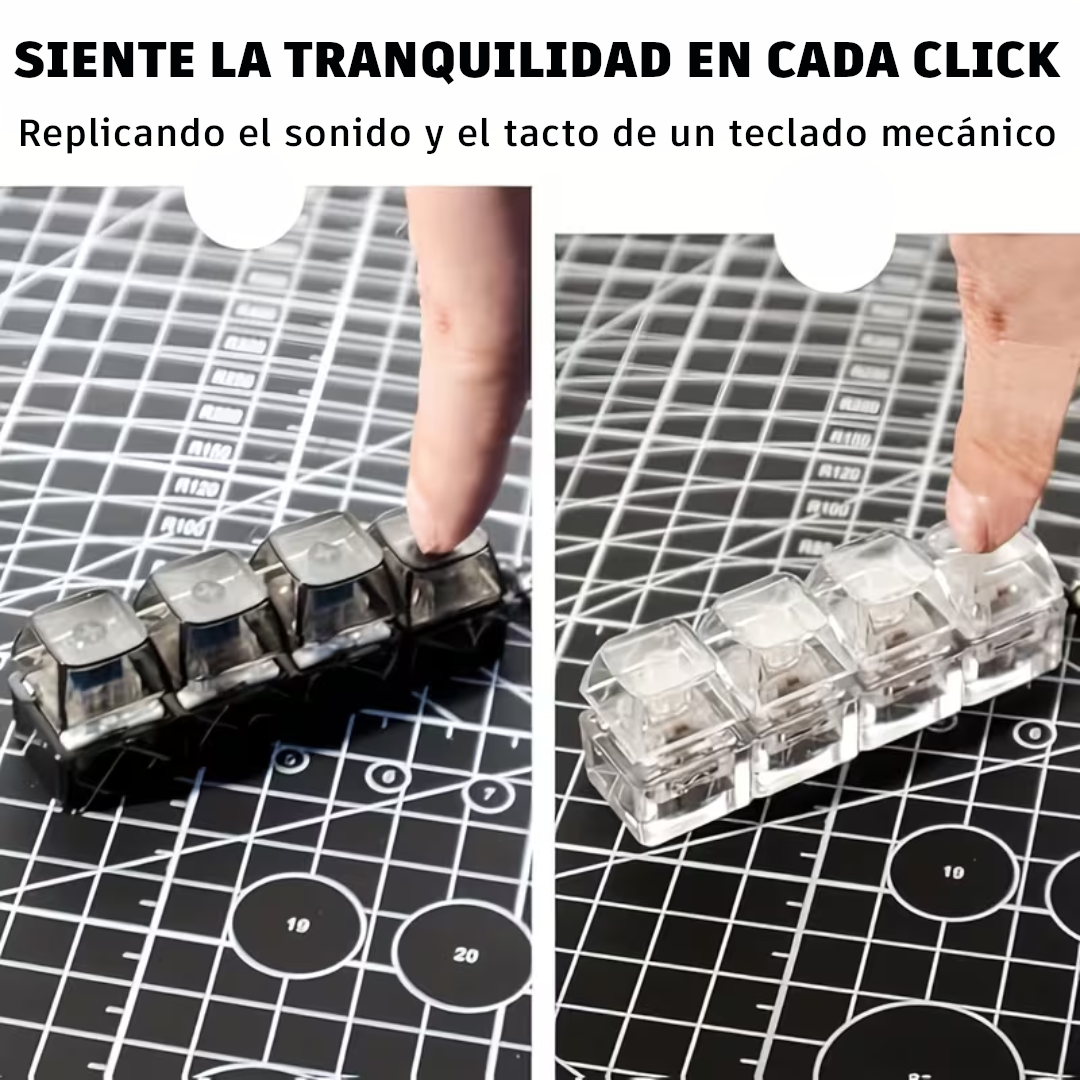 Llavero Mini Teclado Antiestrés